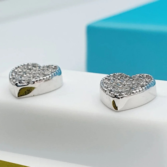 925 Sterling Silver CZ Beautiful Earrings for Women, 1USPAR4215 - Picture 11 of 11